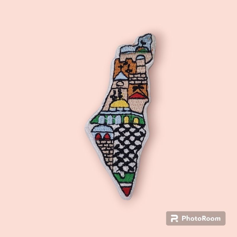 Jual Iron patch Peta Palestina Map | Shopee Indonesia