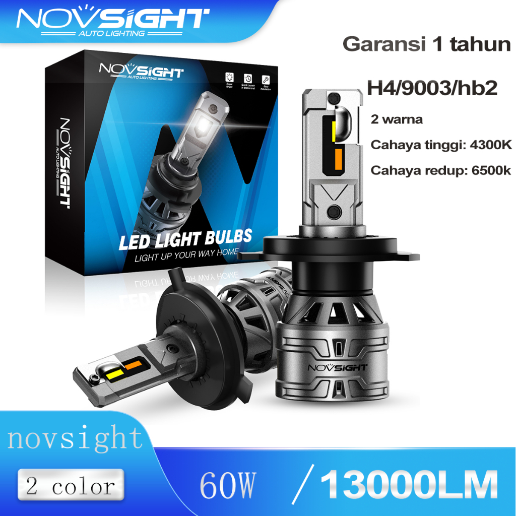 Jual Novsight Terbaru N T Switchable Dua Warna Car Led Headlight H