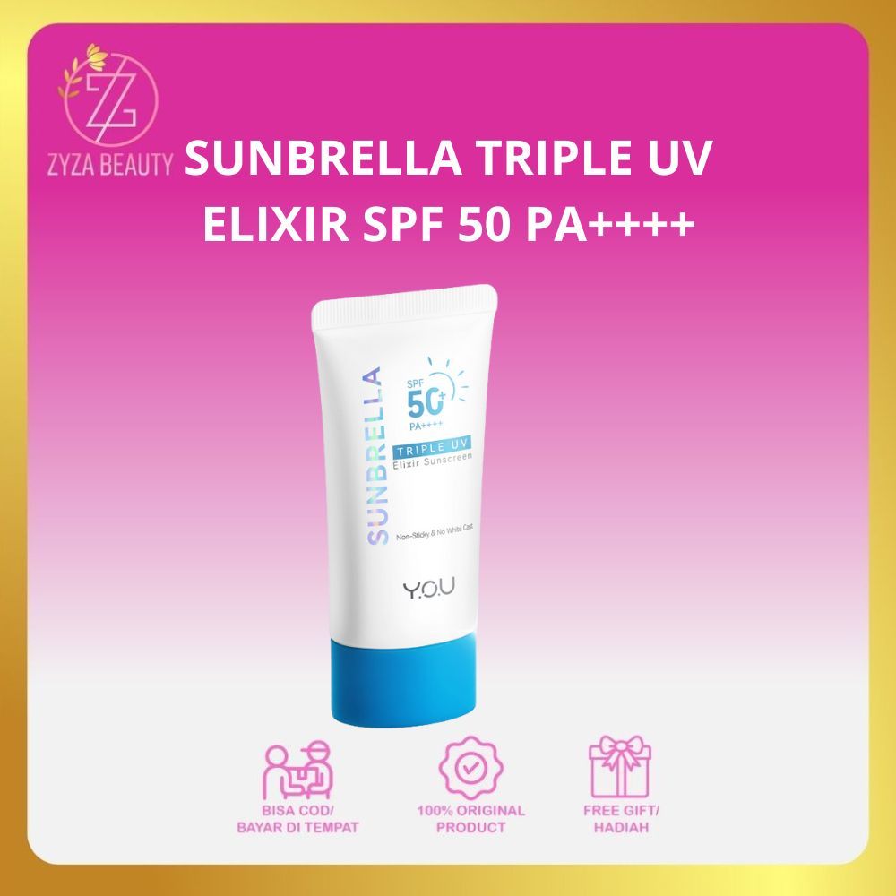 Jual YOU SUNBRELLA Triple UV Elixir Sunscreen SPF 50+ PA++++ | Shopee ...