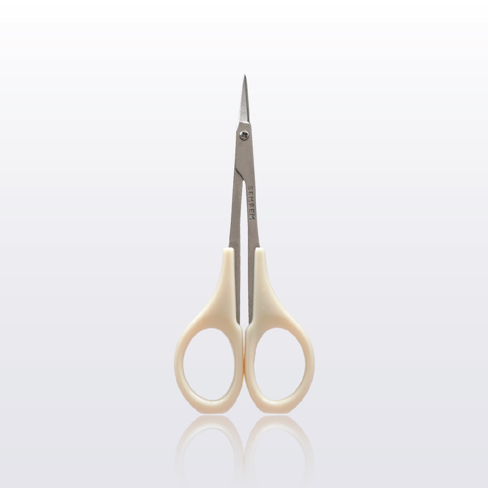 Jual SEMBEM Gunting Bulu Alis Lengkung Curved Tips S0009 | Shopee Indonesia