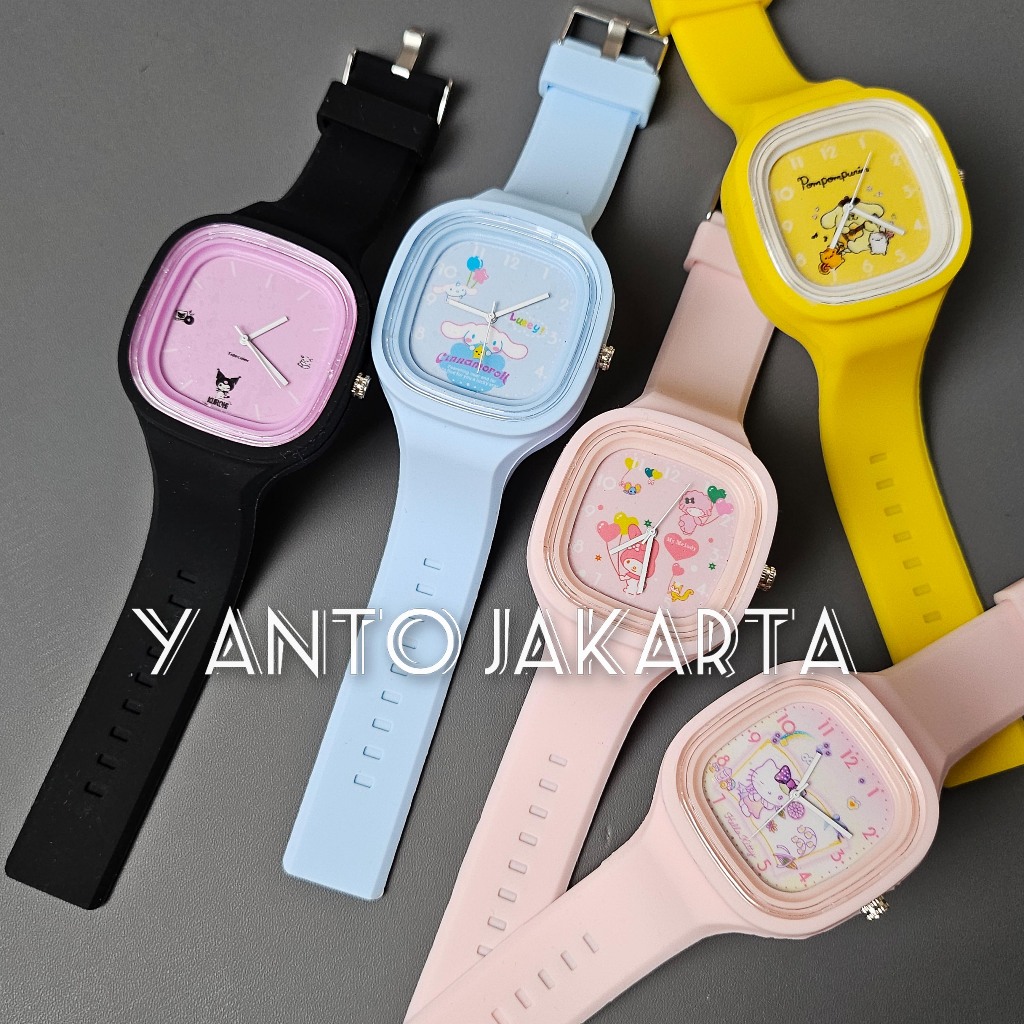 Jual Jam tangan anak perempuan cute cartoon (set kado) | Shopee Indonesia