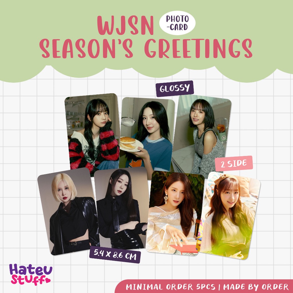 Jual WJSN Unofficial Photocard Season's Greetings 2024 2023 2022 ...