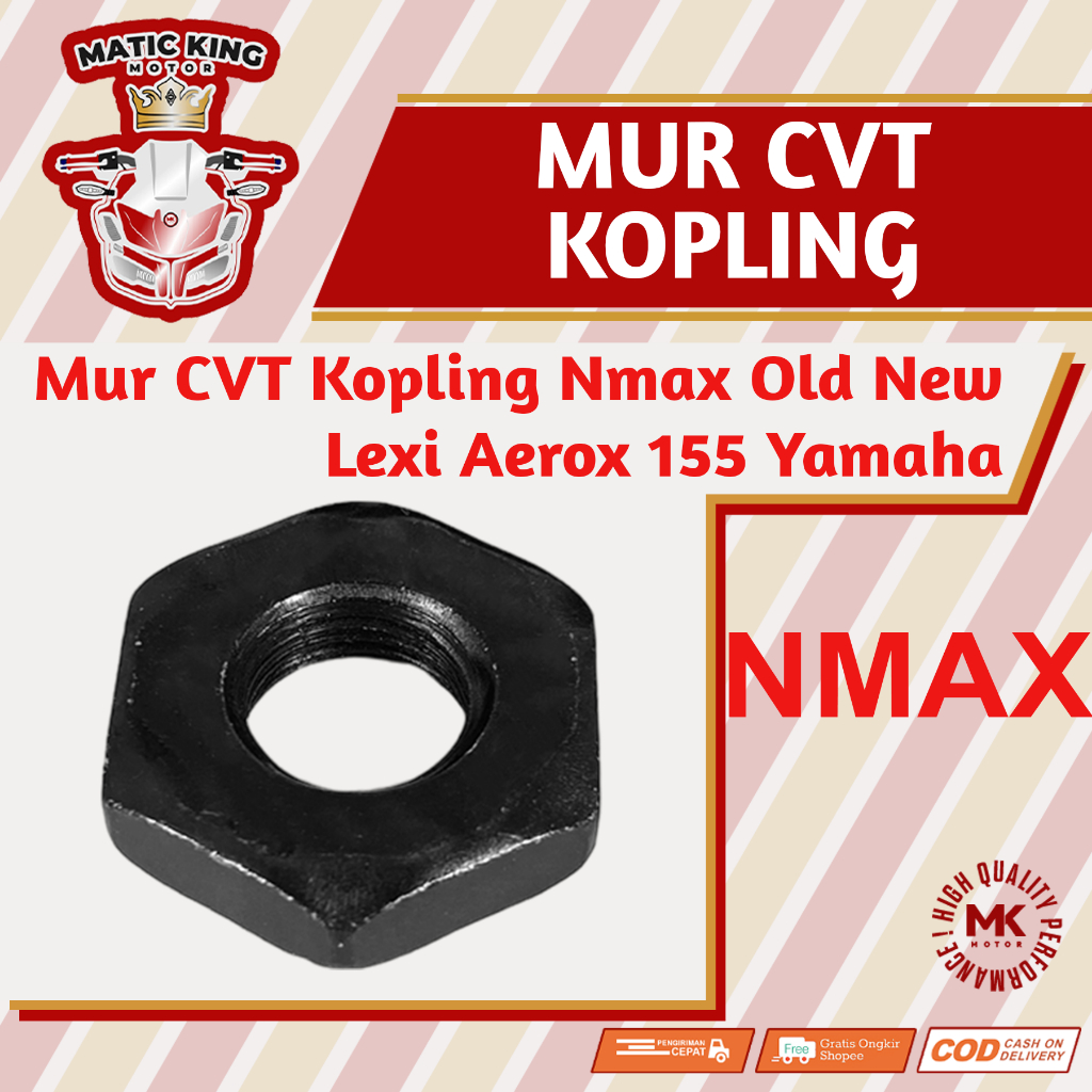 Jual Baut Mur Mangkok Rumah Kampas Ganda Kopling Pulley Pully Belakang