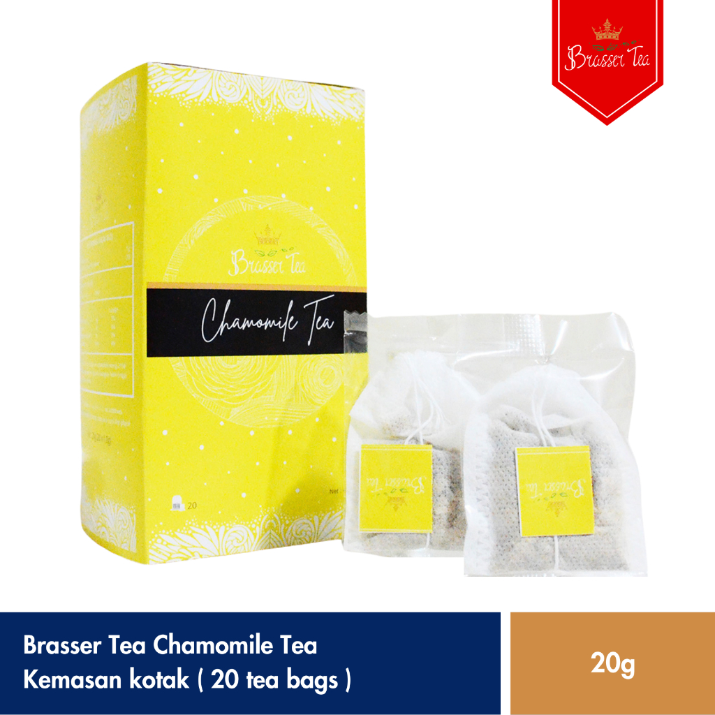 Jual Chamomile Tea Teh Bunga Chamomile Kemasan Kotak Isi 20 Sachet