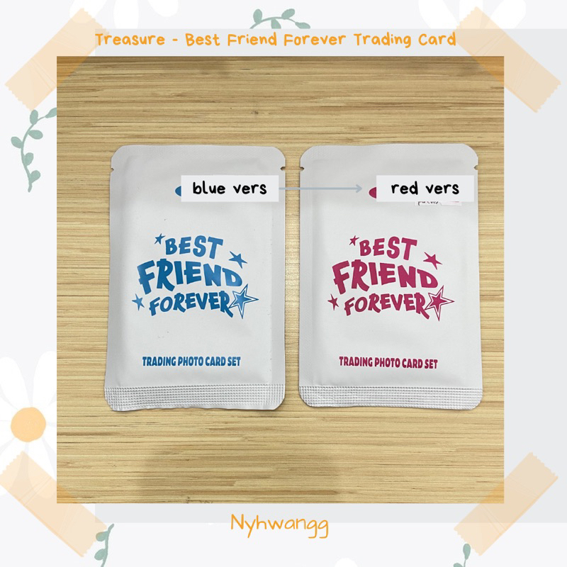 Jual TREASURE TRADING PHOTOCARD SET BEST FRIEND FOREVER [ready stock