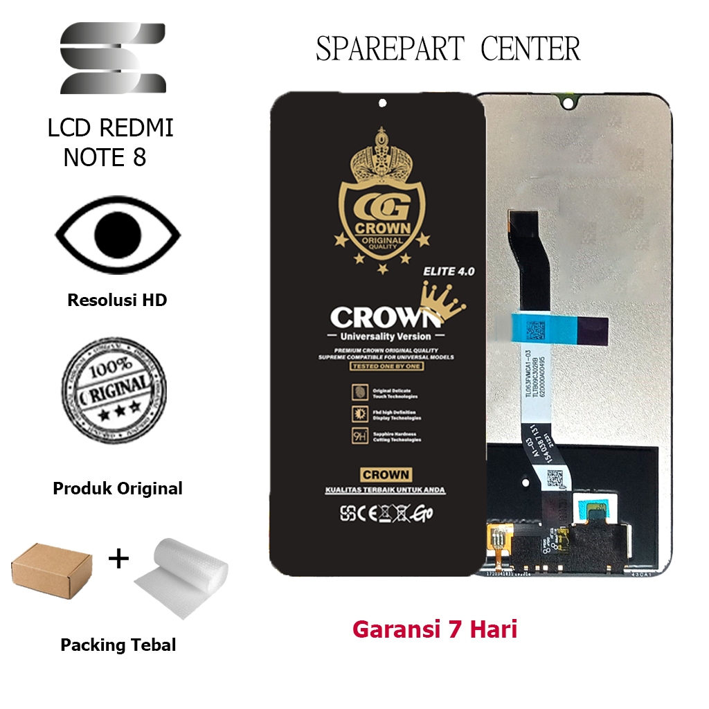 Jual LCD XIAOMI REDMI NOTE 8/ NOTE 8 2021 ORIGINAL FULLSET | Shopee ...