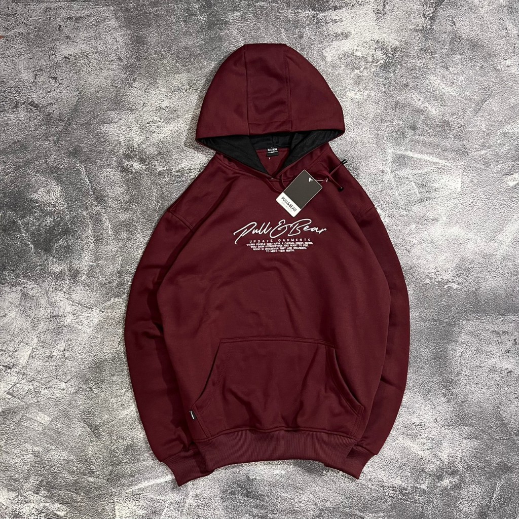 Jaket hoodie pull&bear best sale