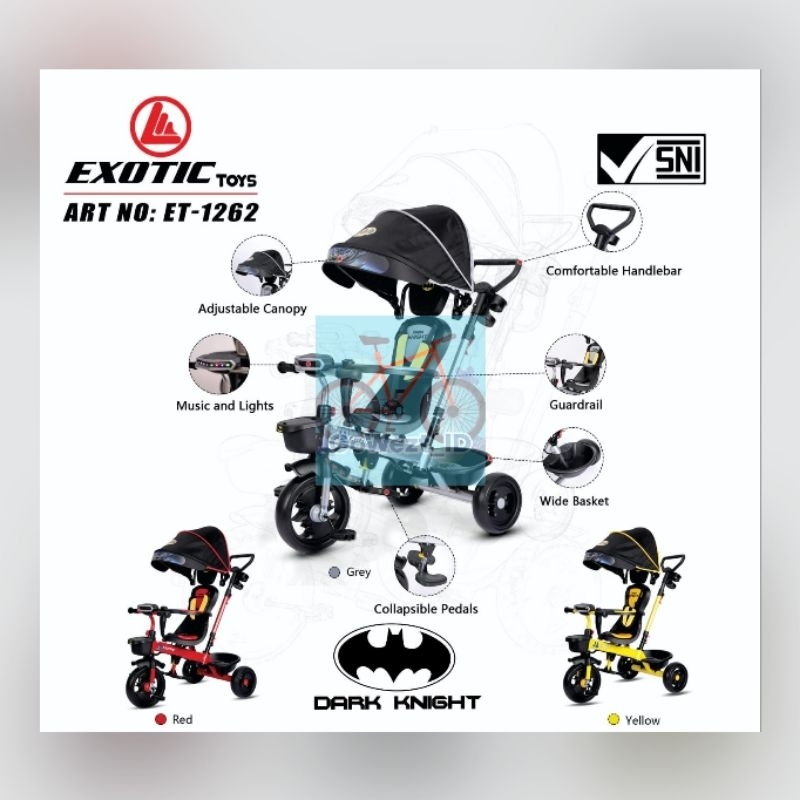 Batman shop tricycle stroller