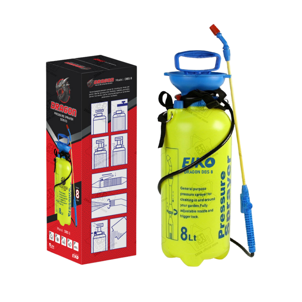 Jual Pressure Sprayer 𝟖 𝐋𝐢𝐭𝐞𝐫 Dragon Sprayer Dps8l Tangki Semprotan Kapasitas 8 Liter 7148