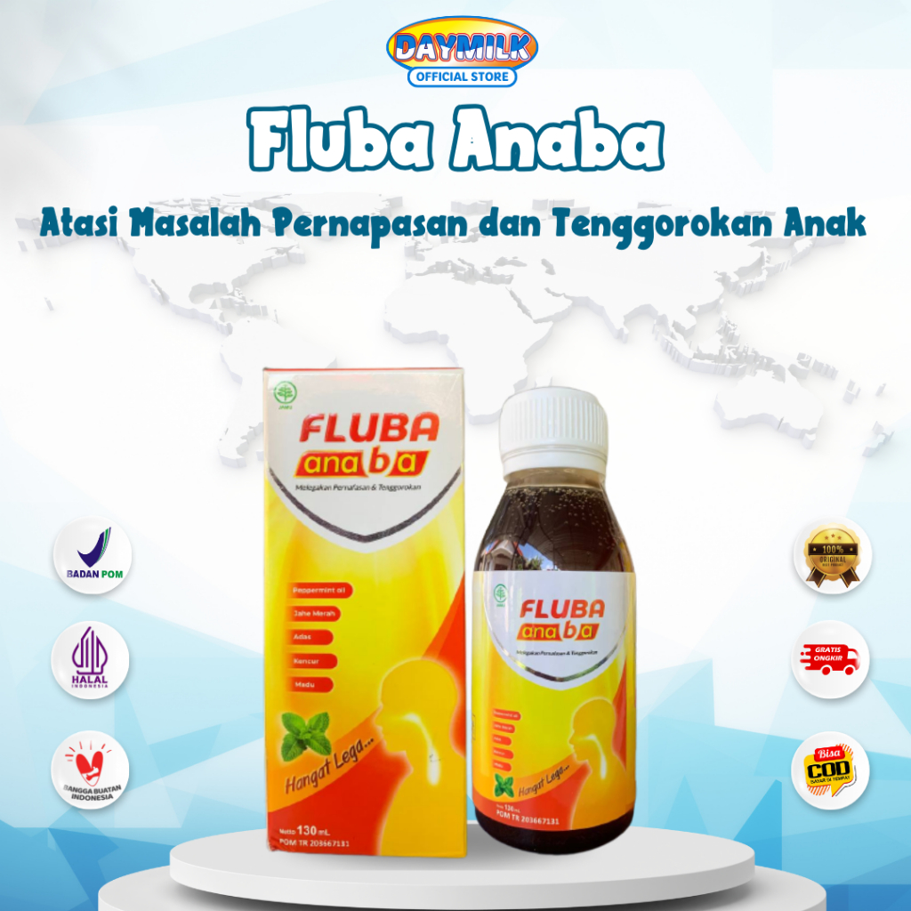 Jual Obat Batuk dan Pilek Anak - FLUBA ANABA - Madu Herbal Untuk Batuk ...