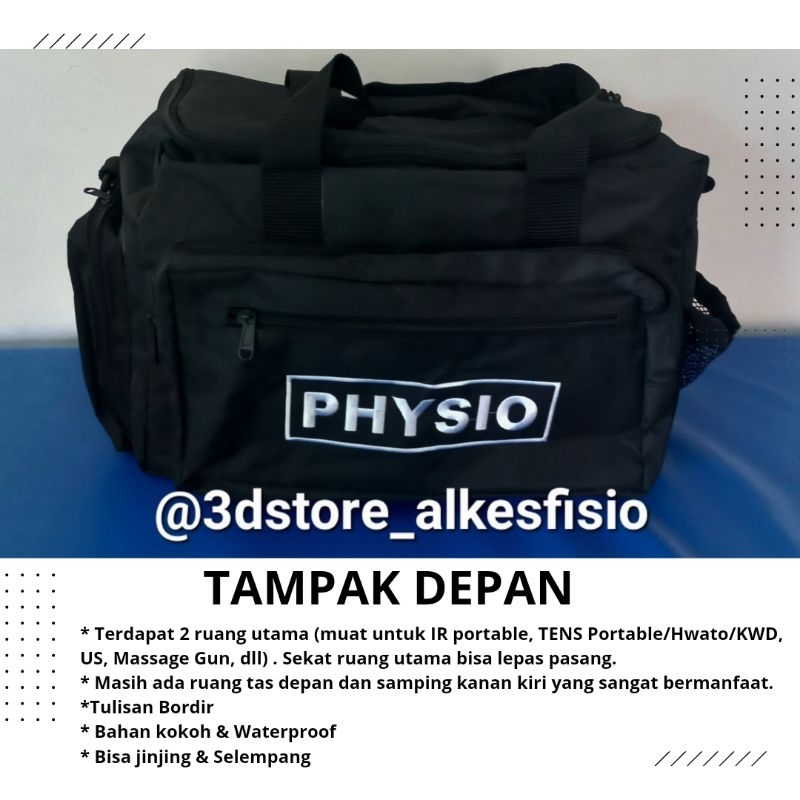 Jual Physio Bag/Tas Homecare Fisioterapi/Tas Visit Fisioterapi/Tas ...