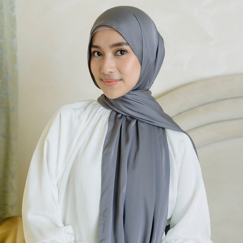 Jual Lozy Hijab Shadeera Silk Shawl Pashmina Silk Lozy X Shadira