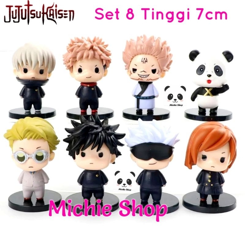 Jual Action Figure Jujutsu Kaisen Anime Toppers Satori Gojo Yuji ...