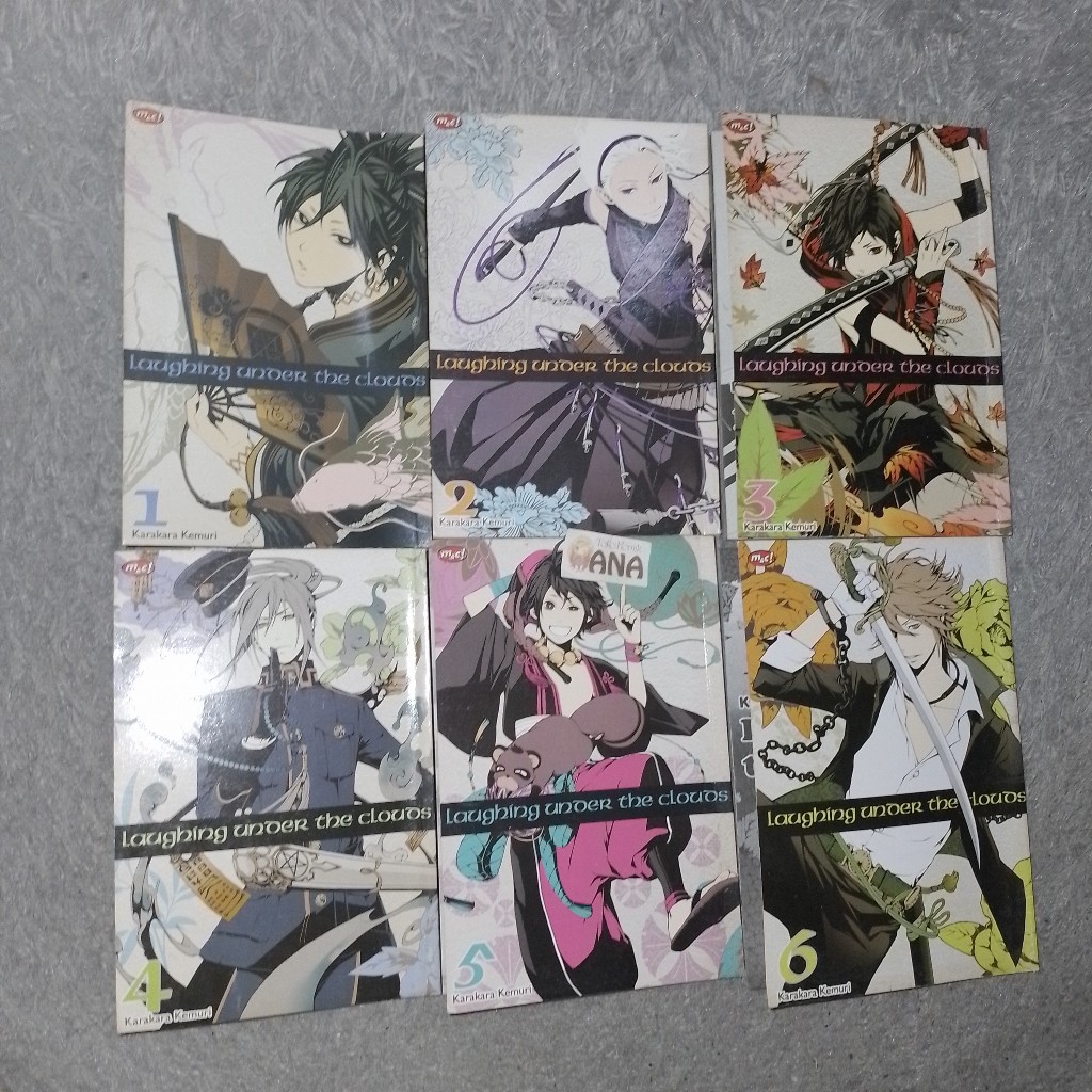 Jual Komik SET Laughing Under the Clouds 16 Tamat (Karakara Kemuri