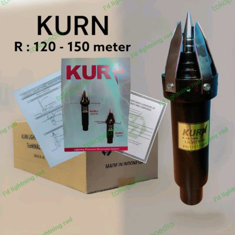 Jual penangkal petir kurn R150 | Shopee Indonesia