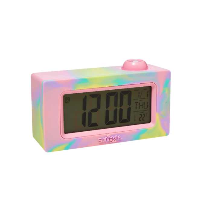 Jual SMIGGLE TIME PROJECTOR CLOCK PINK - JAM SMIGGLE | Shopee Indonesia