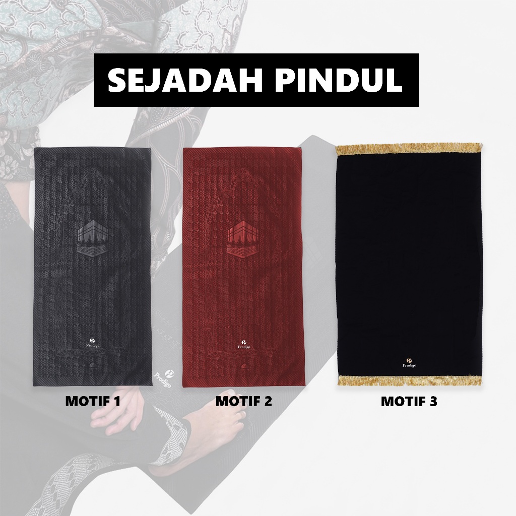 Prodigo * Sajadah Travel Pindul | Sejadah Traveling Pouch | Sajada Lipat Praktis