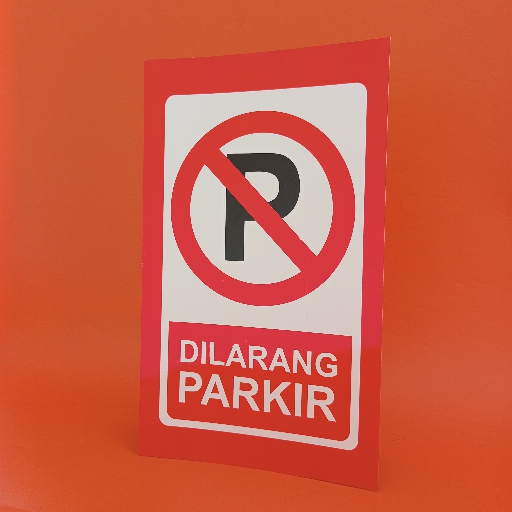 Jual Stiker Dilarang Parkir Stiker Parkir Stiker Larangan Parkir