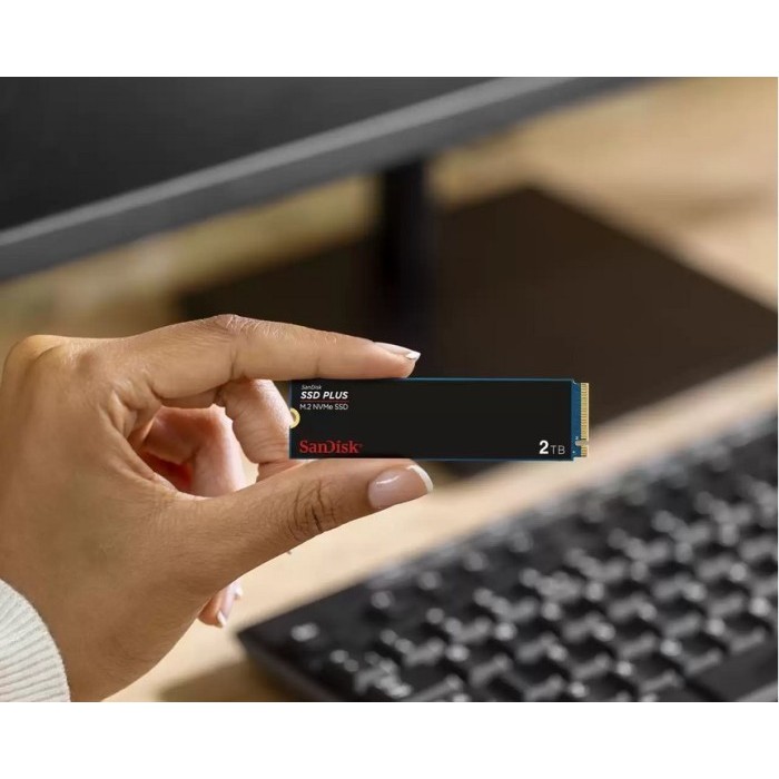 SANDISK SSD Internal PLUS M.2 2TB NVMe PCIe Gen 3.0 (Up to 3200MB/s) (3)
