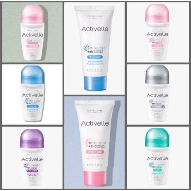 Jual alami Activelle Anti-Perspirant deodoran/roll-on | Shopee Indonesia