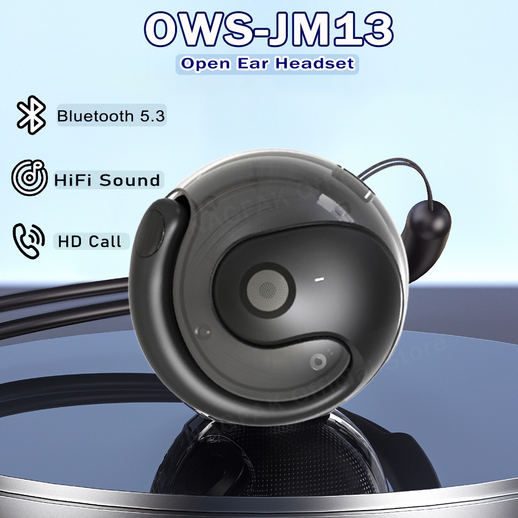 Jual OWS JM13 Wireless Earphone BT 5 3 Smart Touch Open Ear SPORTS 
