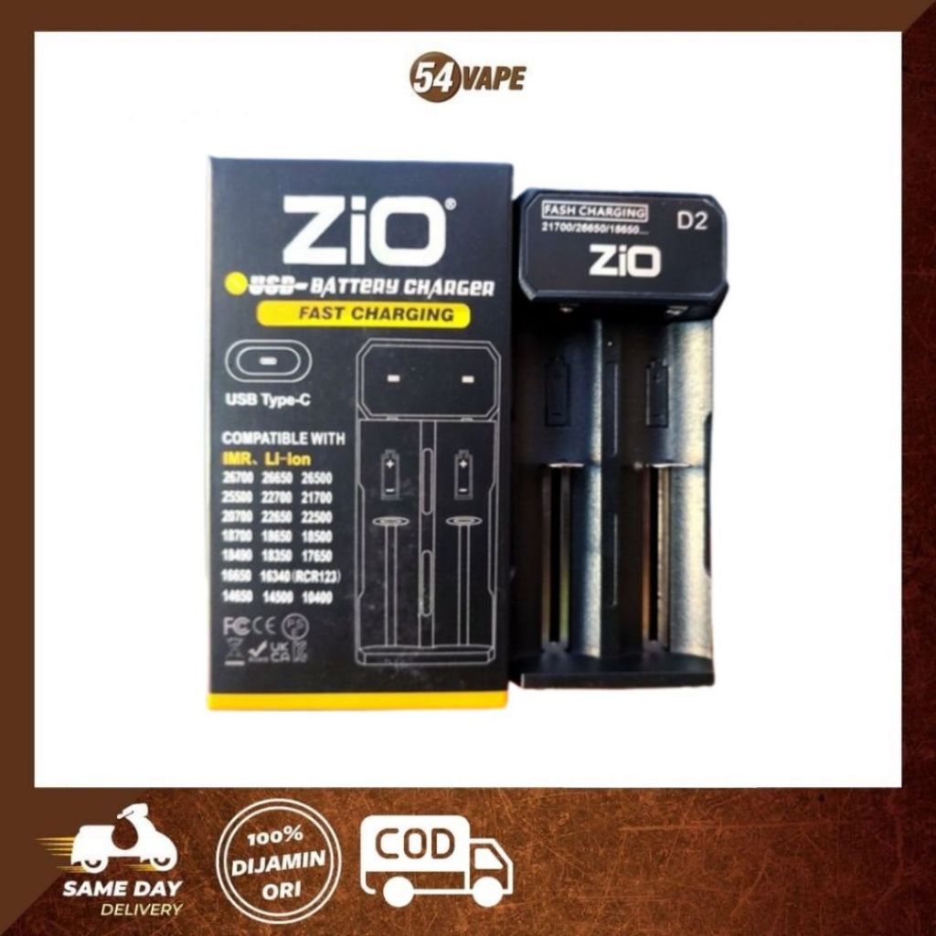 Jual Zio Charger 2 Slot Fast Charging | Shopee Indonesia