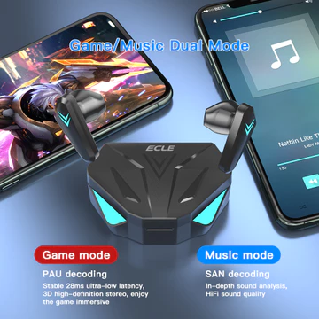 TWS Gaming X15 True Wireless Stereo Gaming Earbuds Touch Earphone Pure Bass Sound Low Latency