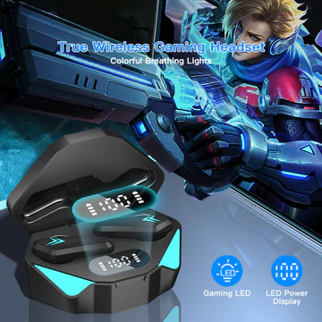TWS Gaming X15 True Wireless Stereo Gaming Earbuds Touch Earphone Pure Bass Sound Low Latency