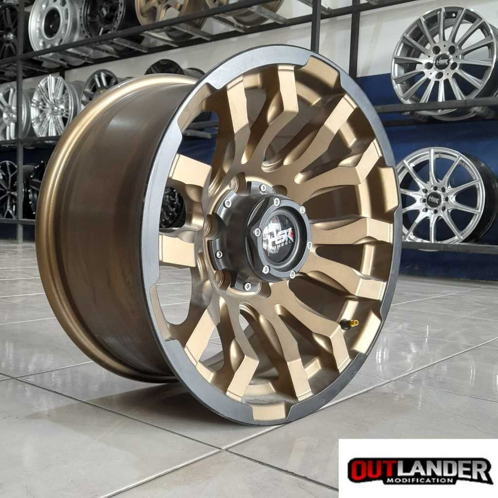 Jual Velg offroad hsr burneh r16 pcd 6x139,7 untuk pajero strada isuzu ...