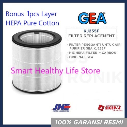 Jual GEA KJ255F Air Purifier HEPA 13 Replacement Filter KJ255F KJ255 Shopee Indonesia