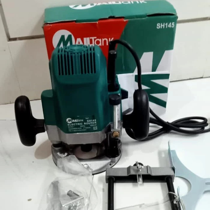 Jual MAILTANK SH145 Mesin Router 12mm Profil Kayu BESAR Wood Trimmer ...
