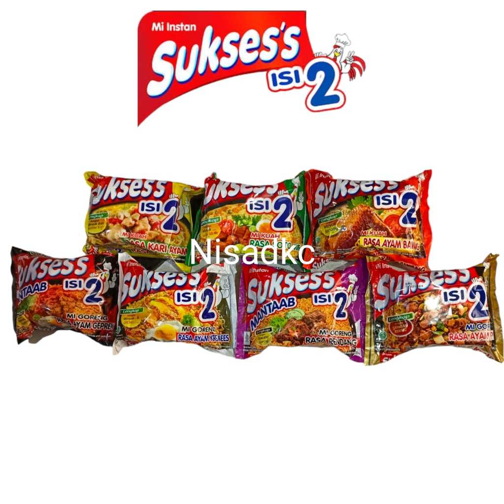 Jual Suksess Mie Instant Goreng Dan Kuah Varian Lengkap Shopee Indonesia