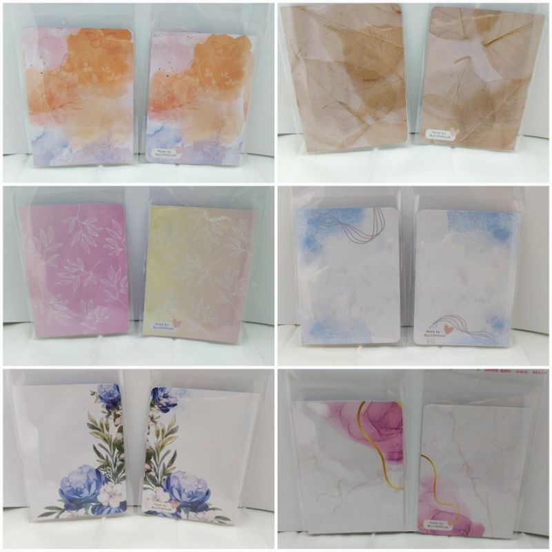 Jual Aesthetic Greeting Card 10x7,5 cm (Vertical / Portrait) | Kartu