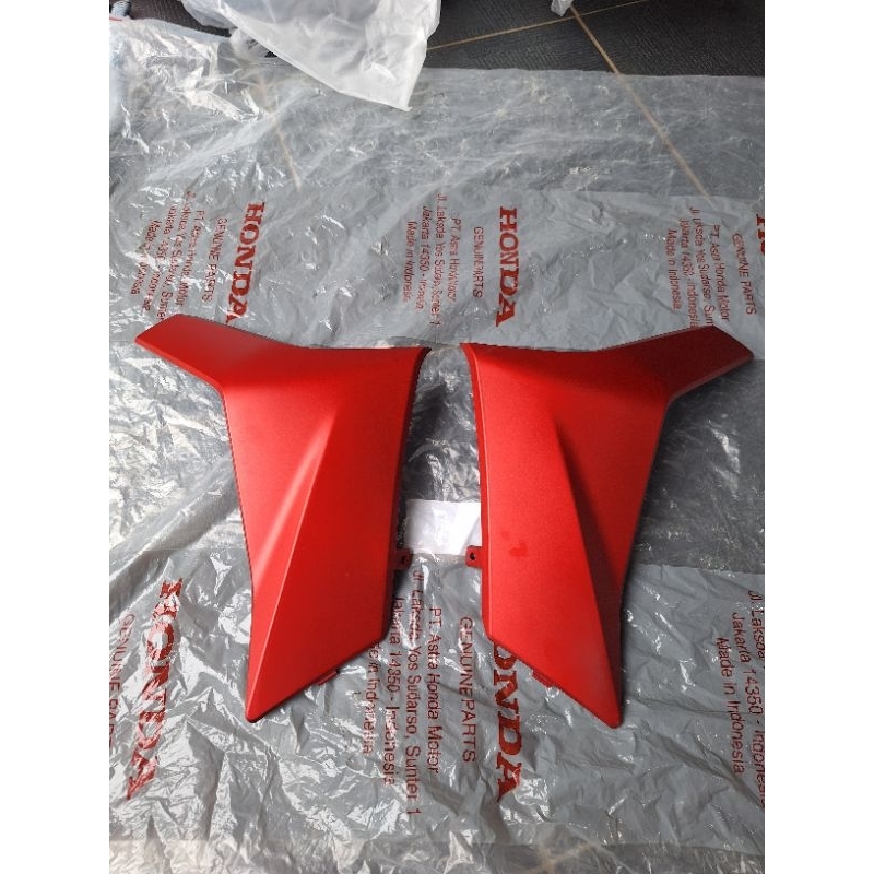 Jual cover l r floor side dek bawah samping vario 160 k2s merah dop ...