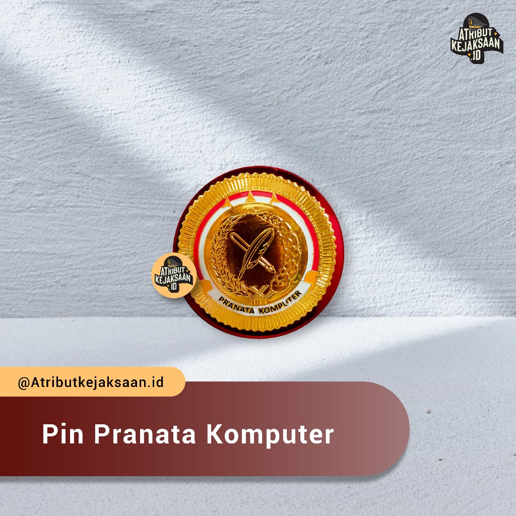 Jual Pin Pranata Komputer Kejaksaan | Shopee Indonesia