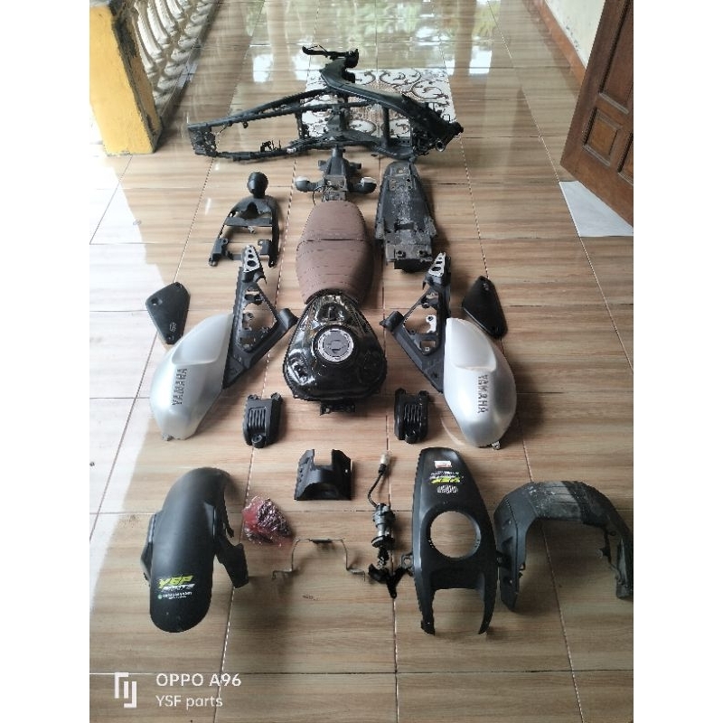 Jual body xsr lengkap dengan rangkanya original yamaha | Shopee Indonesia