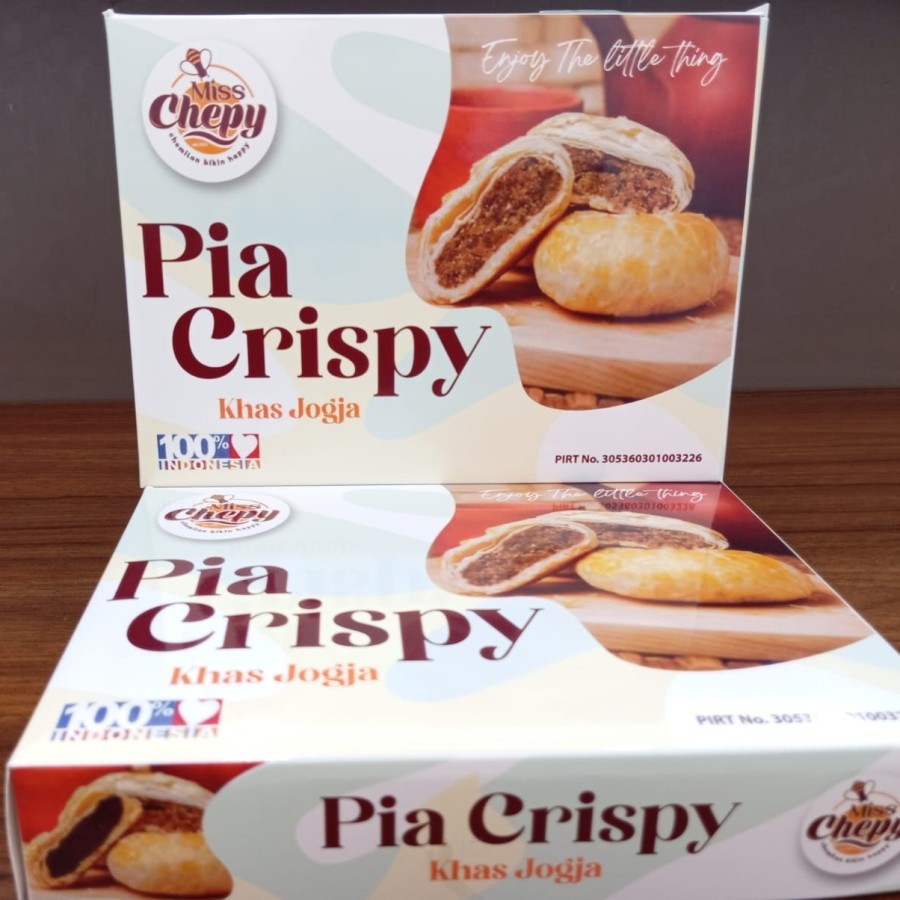 Jual Miss Chepy Pia Crispy Khas Jogja Isi 6 | Shopee Indonesia