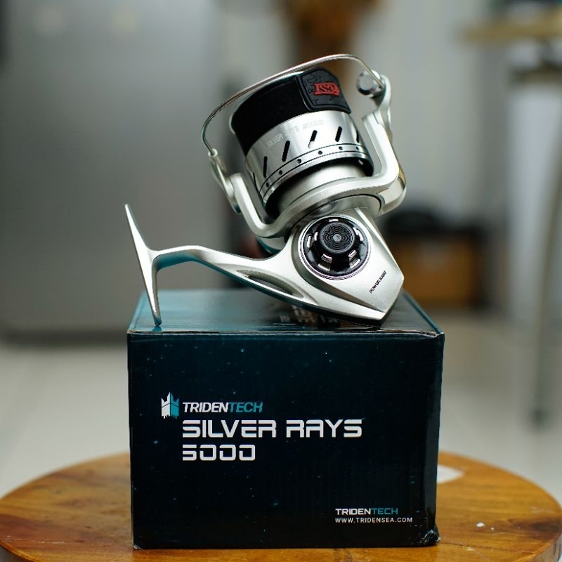 Jual REEL TRIDENTECH SILVER RAYS NEW COLOUR (Bekas pakai) | Shopee ...