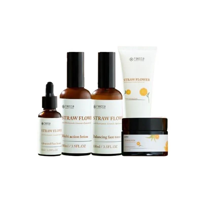 Jual RAECCA Strawflower Skincare Set 5in1 | Shopee Indonesia