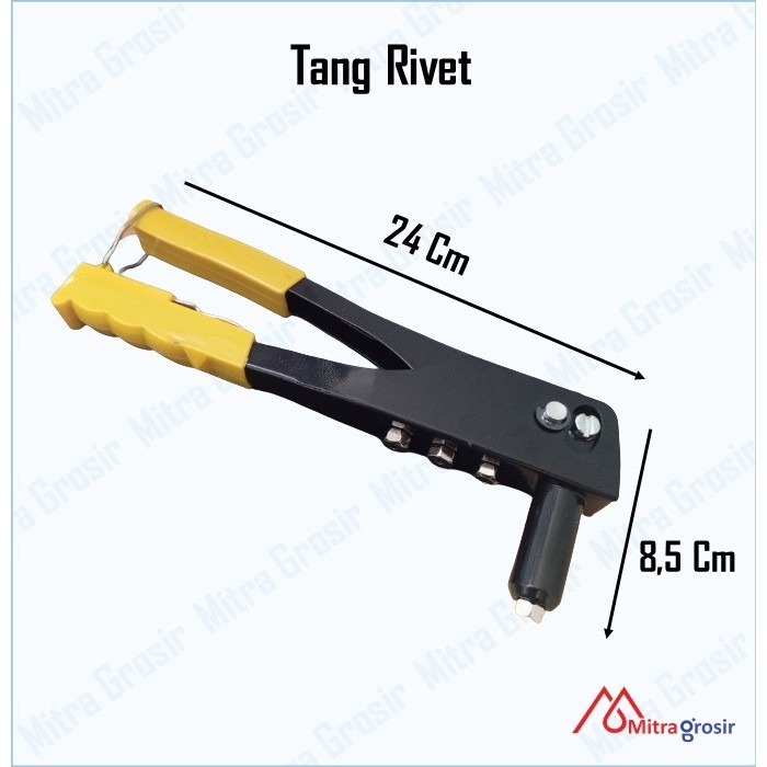 Jual Paket Set 2 Pcs Tang Rivet Gunting Holo Gunting Baja Ringan / Tang ...