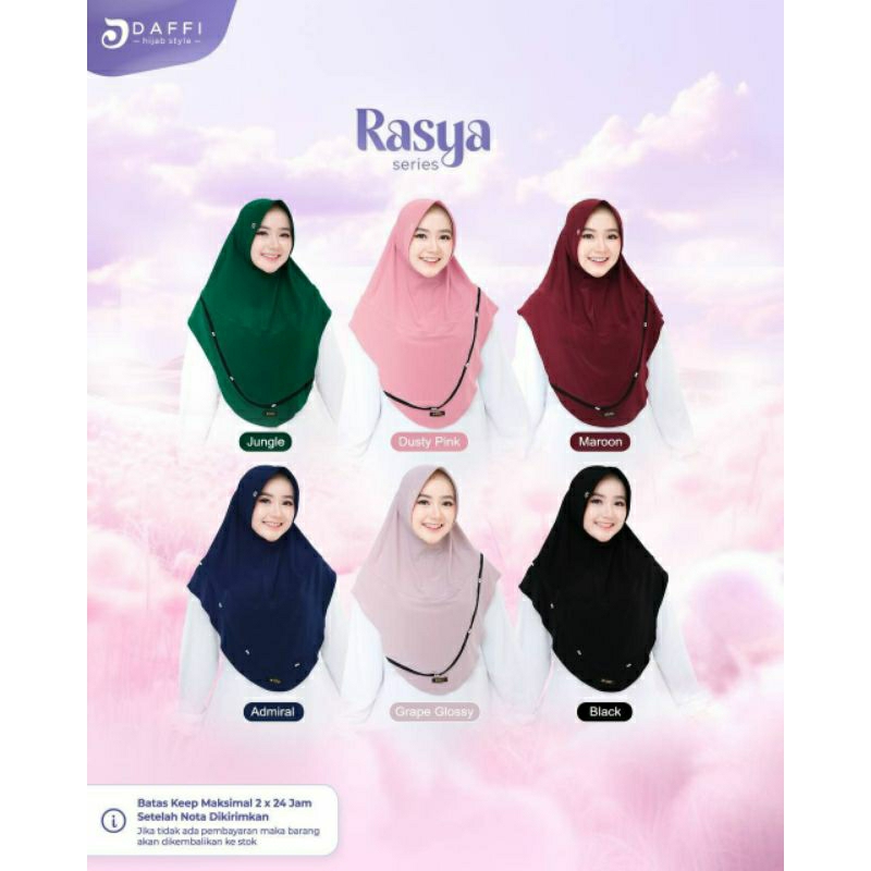 Jual RASYA HIJAB INSTAN ORI DAFFI HIJAB | Shopee Indonesia