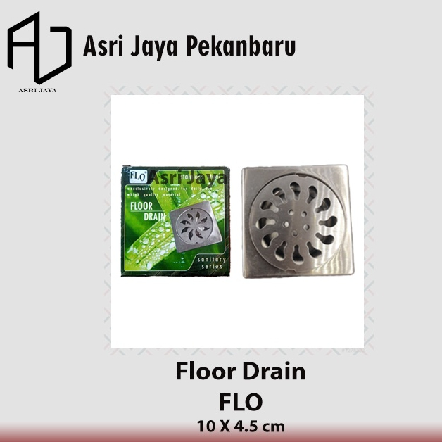 Jual FLO Floor Drain Stainless Steel Saringan Air Kamar Mandi | Shopee ...