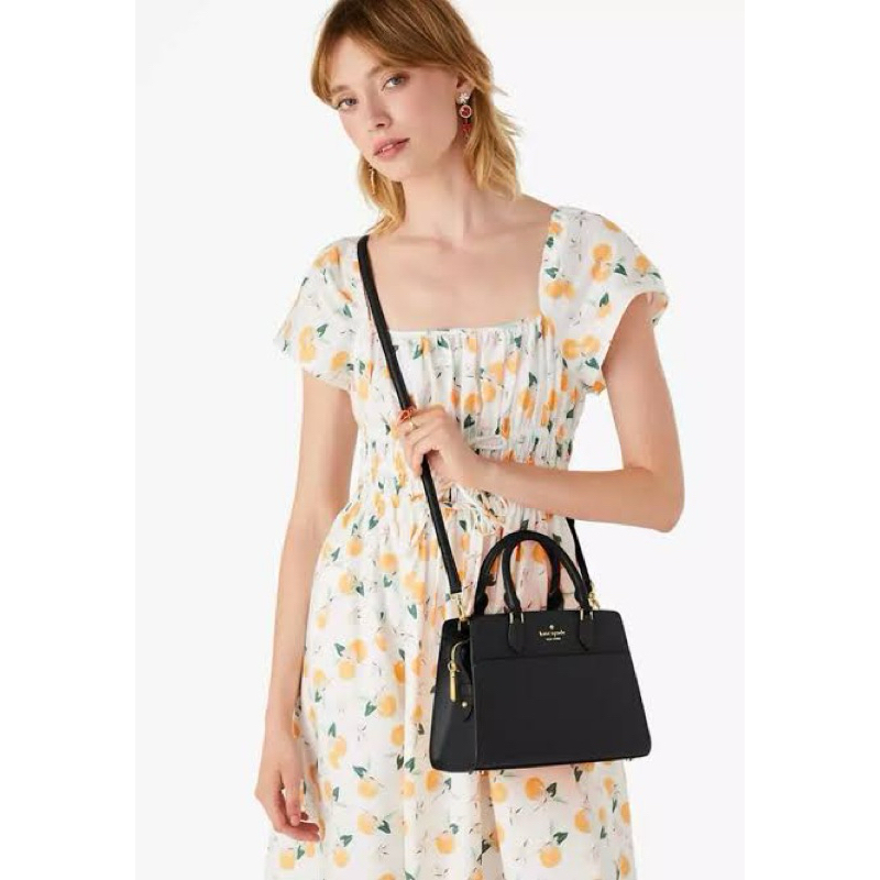 Jual KATE SPADE MADISON SMALL SATCHEL AUTHENTIC/PRICE TAG | Shopee ...