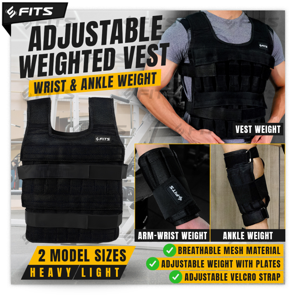 Weight discount vest shopee