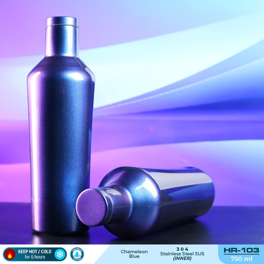 Jual Botol Minum Thermos Premium Wood Texture HR-103 Vacuum Flask Hot ...