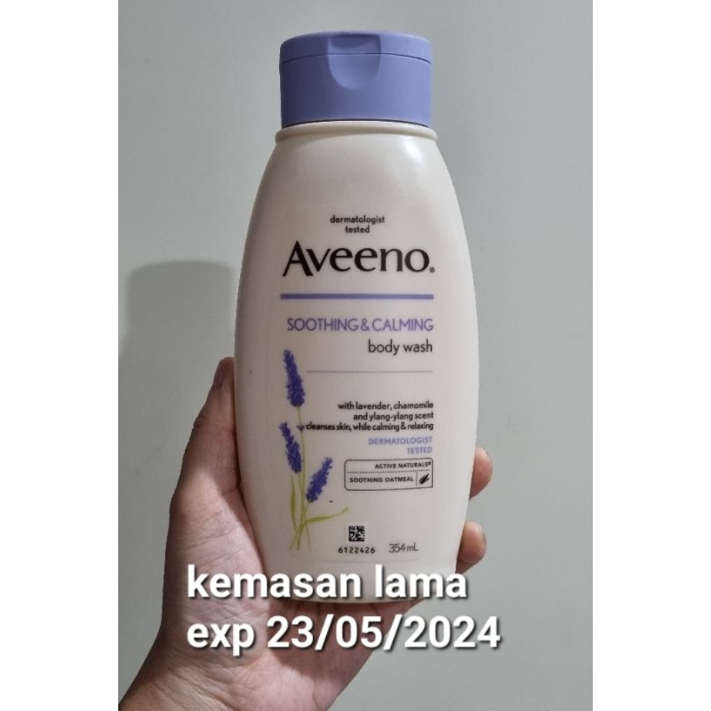 Jual [EXPIRE 23/05/2024] AVEENO body wash sabun mandi soothing calming