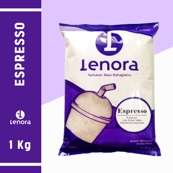Jual Lenora Powder Espresso Bubuk Minuman 1kg | Shopee Indonesia