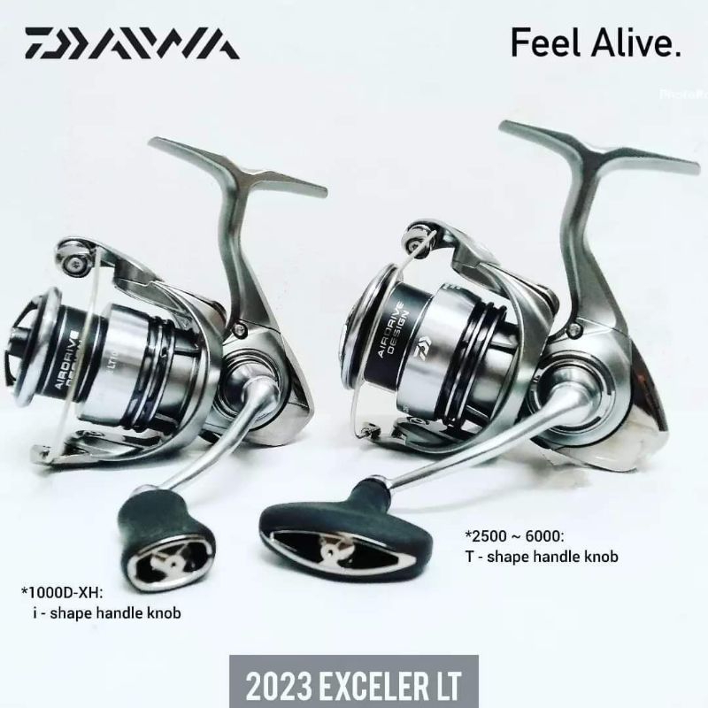 Jual Reel Daiwa Exceler LT 1000 2500 3000 New Model 2023 | Shopee Indonesia