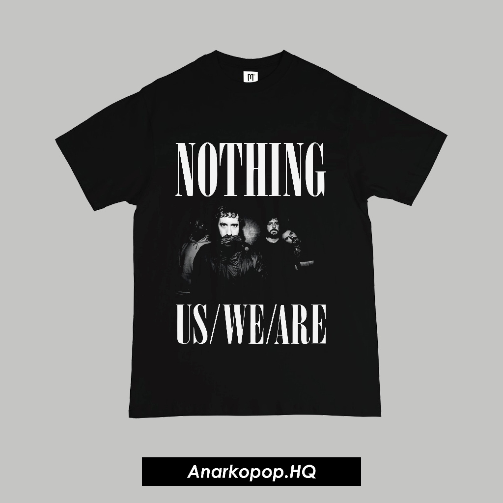 Jual KAOS BAND KAOS MUSIK T SHIRT BAND NOTHING Shopee Indonesia