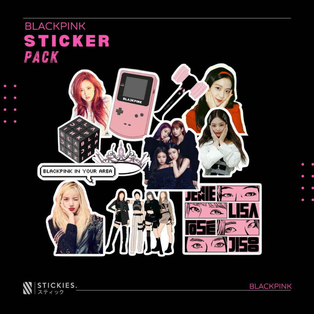 Jual Stiker Sticker Pack Blackpink High Quality Vinyl Murah Shopee Indonesia